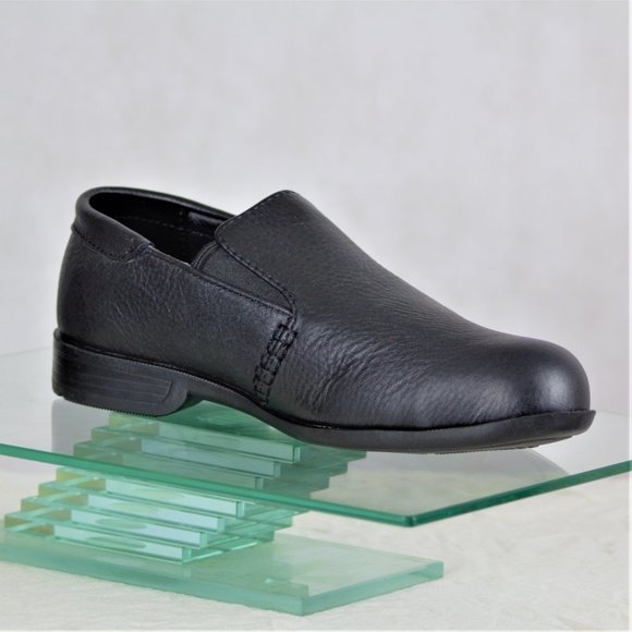 Hytest Rosie Women 8.5 W Black Safety Steel Toe - Picture 2 of 16